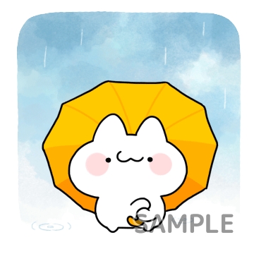 梅雨ぬこ「雨模様」